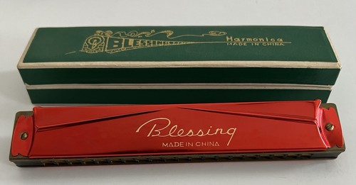 Vintage red blessing - red, “blessing”