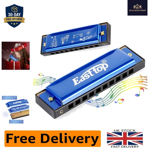Blues harmonica key - of,