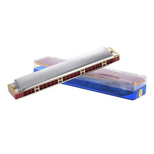 Study holes harmonica - 1-study-24, 24
