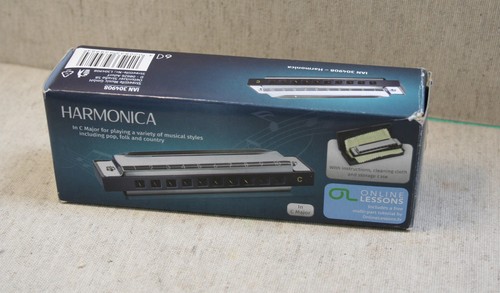 Boxed major harmonica - harmonica, with