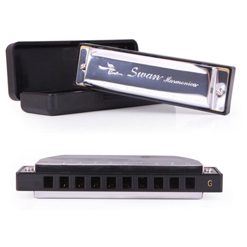 Swan harmonica hole - swan,