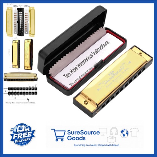 Hole diatonic harmonica key - harmonica,