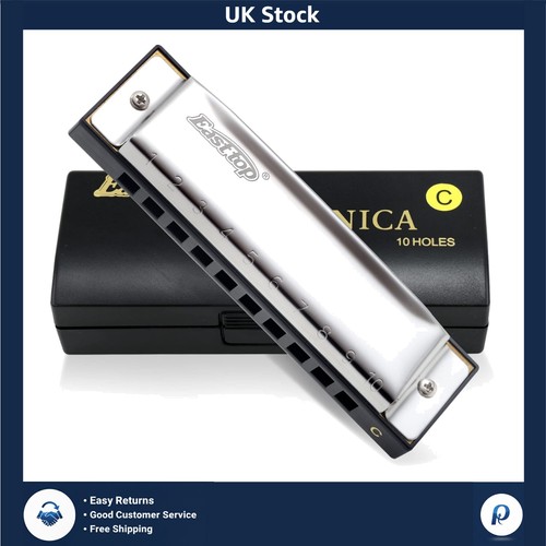 Diatonic harmonica key 10 - harmonica, c