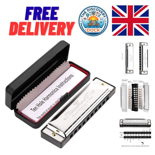 Hole diatonic harmonica in - diatonic,